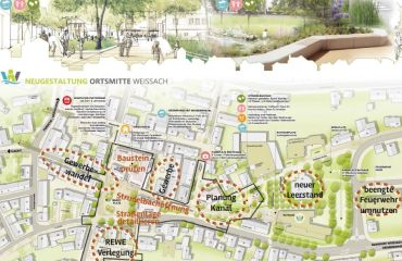 schreiberplan Stuttgart - Projekte:  Gemeinde Weissach