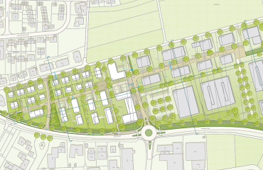 schreiberplan Stuttgart - Projekte:  Gemeinde Hochdorf